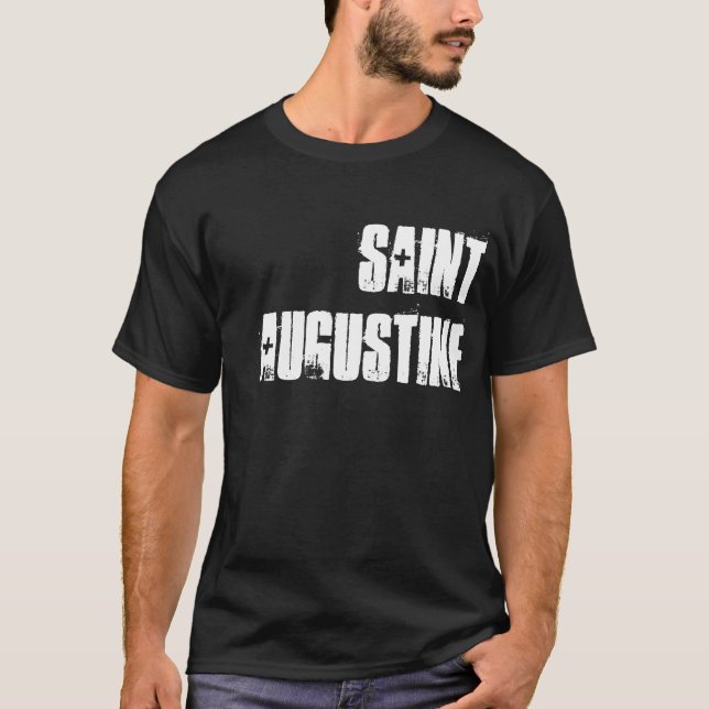 St Augustine t-skjorta Tee Shirt (Framsida)