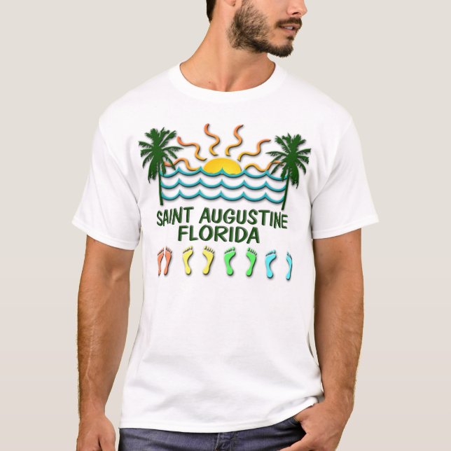 St Augustine T-tröja T Shirt (Framsida)