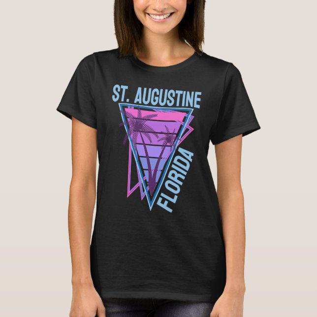 St Augustine Vacation T Shirt (Framsida)