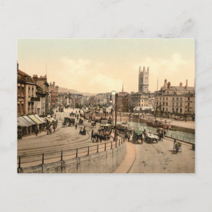 St Augustine's Bridge, Bristol, England Vykort