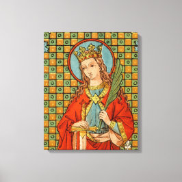 St. Barbara (JP 01) 16" x 20" x 1,5" Canvastryck