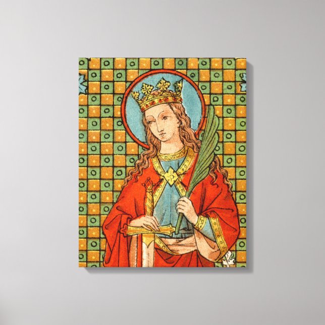 St. Barbara (JP 01) 16" x 20" x 1,5" Canvastryck (Framsida)