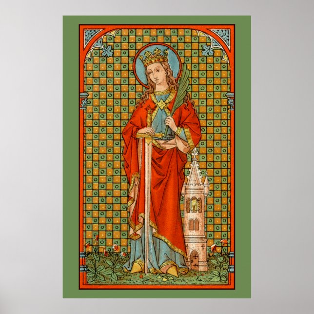 St. Barbara (JP 01) 24" x 36" Poster 2 (Framsidan)
