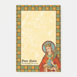 St. Barbara (JP 01) 4"x6" Post-it Block
