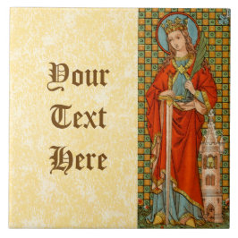 St. Barbara (JP 01) Ceramic Tile 2 Kakelplatta