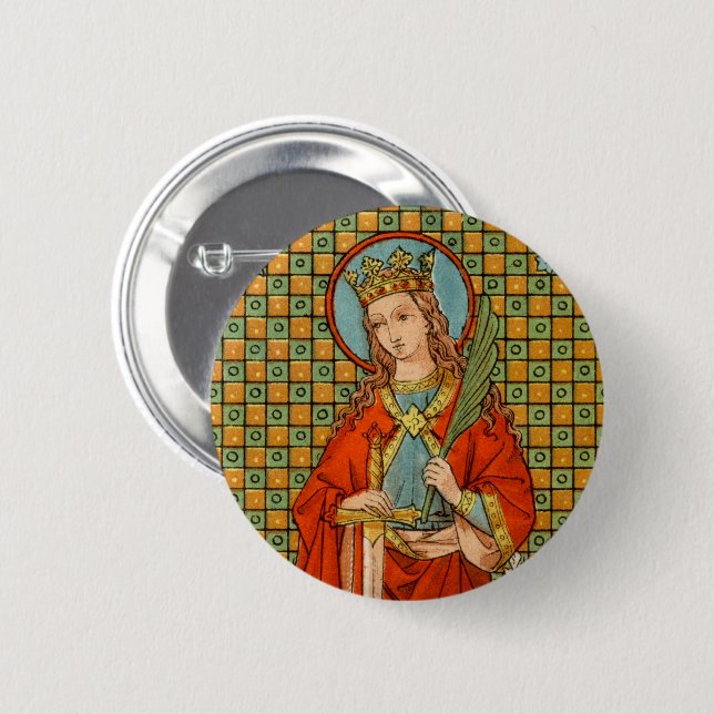 St. Barbara (JP 01) Knapp (Framsida & baksida)