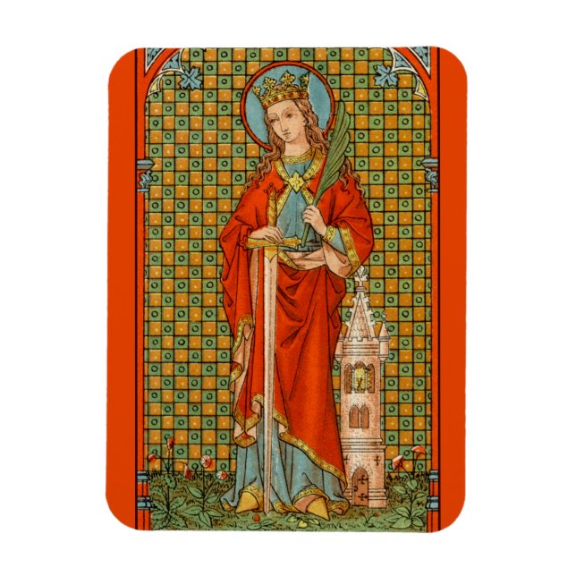 St. Barbara (JP 01) Magnet (Vertikal)