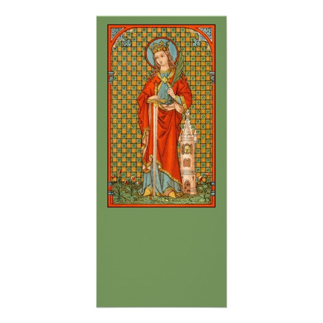 St. Barbara (JP 01) rackkort 4 Reklamkort (Framsidan)