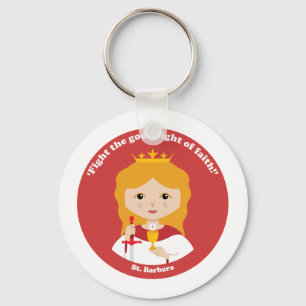 St. Barbara Nyckelring
