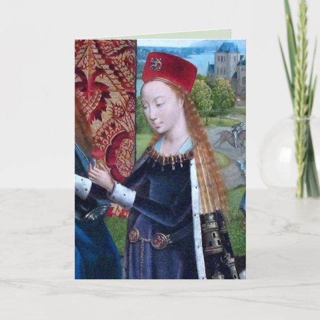 St Barbara of Nicomedia (detaljer; M 070) kort (Framsida)