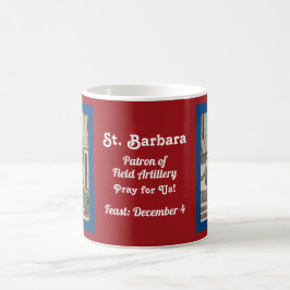 St. Barbara with Artillery (M 007) Coffee Mugg 2