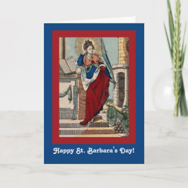 St. Barbara's Day (M 007) Hälsning Kort