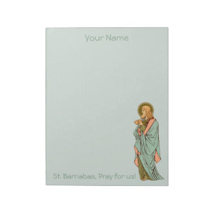 St. Barnabas the Apostle (RLS 02) 8,5" x11" Anteckningsblock