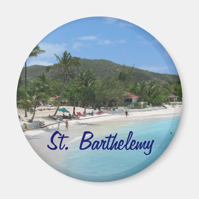 St. Barthelemy magnet (Framsidan)