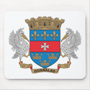 St Barthelemy vapensköld Musmatta