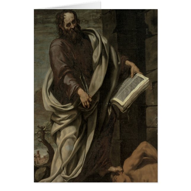 St Bartholomew 1620 Hälsningskort (Framsidan)