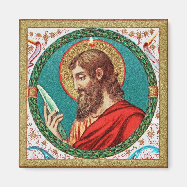 St. Bartholomew the Apostle (JMAS 03) Magnet (Framsidan)