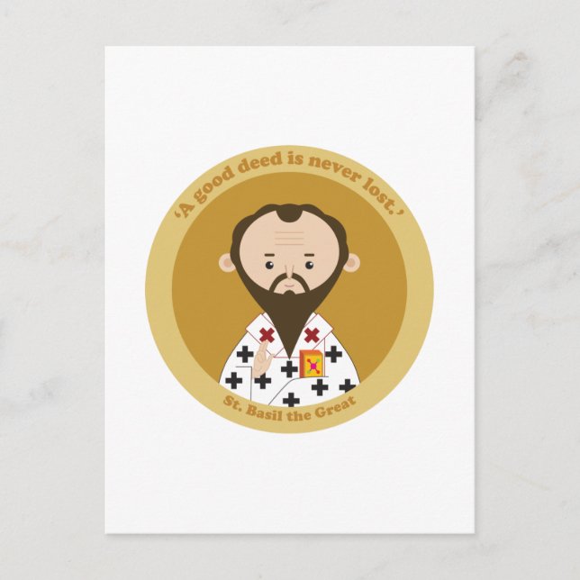 St. Basera Underbaren Vykort (Framsida)