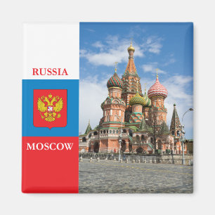 St.Basil-katedral i Moskva Magnet