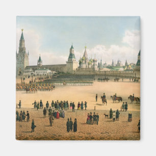 St. Basilika domkyrka som ses från Kremlinen, fr Magnet