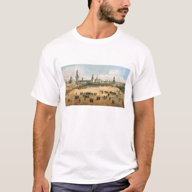 St. Basilika domkyrka som ses från Kremlinen, från Tee Shirt (Framsida)
