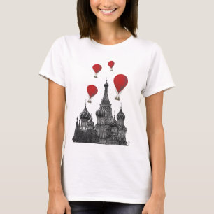 St Basil's Cathedral and Red Luftballongs T-shirt