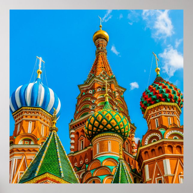 St. Basil's cathedral Poster (Framsidan)