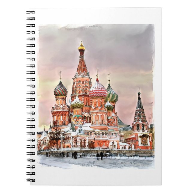 St. Basils katedral Anteckningsbok (Framsidan)