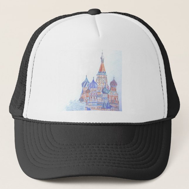 St. Basils katedral Hat Truckerkeps (Framsida)