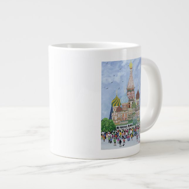 St. Basils katedralröda torget 1995 Jumbo Mugg (Framsida höger)