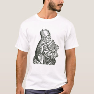 St. Bede från 'Liber Chronicarum T-shirt