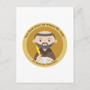 St. Bede Venerable Vykort