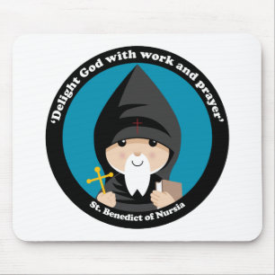 St Benedict av Nursia Musmatta