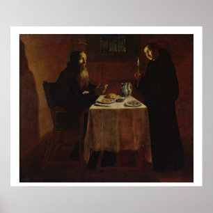 St. Benedict Bluting St. Maur Poster