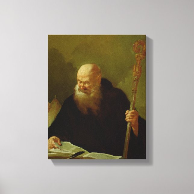 St. Benedict Canvastryck (Framsida)