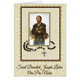 St. Benedict Joseph Labre Rosary OBS Kort