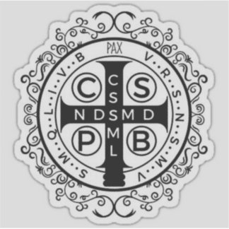 St. Benedict Klistermärken