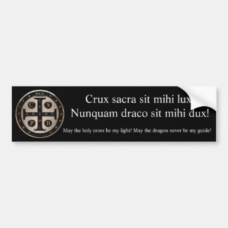 St. Benedict Medal Bildekal