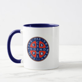 St. Benedict Medal Design Mugg