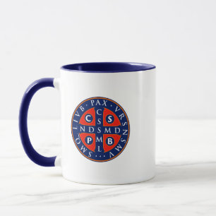 St. Benedict Medal Design Mugg