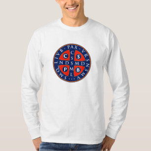 St. Benedict Medal Design T Shirt