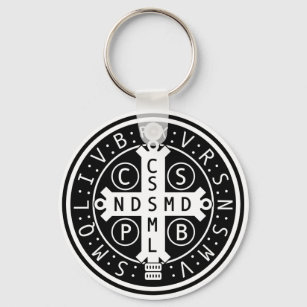 St. Benedict Medal Keychains, olika Stilar Nyckelring
