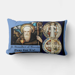 St. Benedict of Nursia Card Lumbarkudde