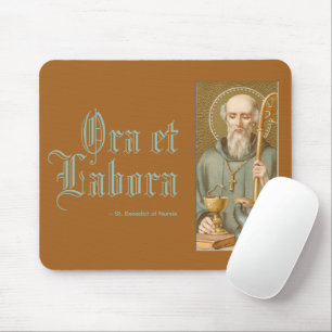 St. Benedict of Nursia (JM 07; Latin Motto) Musmatta