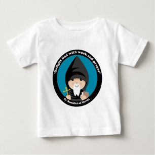 St Benedict of Nursia Tee Shirt