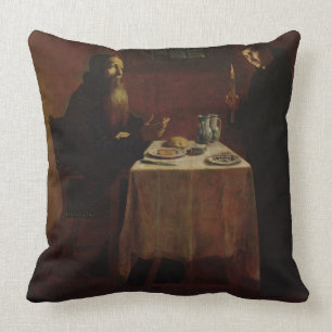 St. Benedict som välsignar St. Maur Kudde