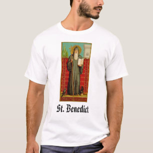 St. Benedict, St. Benedict Tee Shirt