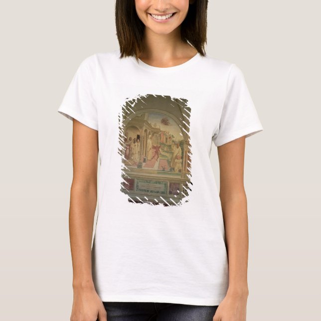 St. Benedicts flaggellation, från Livet of T-shirt (Framsida)