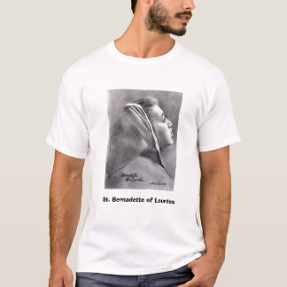 St. Bernadette av Lourdes T Shirt