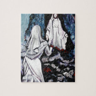 St Bernadette i Grotto Pussel
